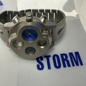 RARE NAVIGATOR Storm Watch 1985with Blue Dial and Multi-Function Display